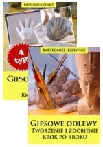 Gipsowe odlewy zestaw poradnków